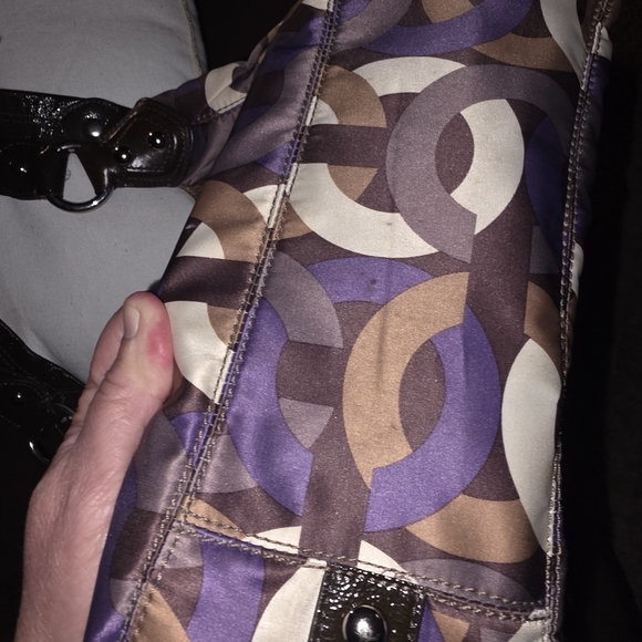 Coach Multicolor Patterned Handbag - Picture 2 of 11